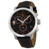 Tissot T-Sport Tony Parker Limited Black Dial Black Leather Men's Watch T0554171605701 - The Watches Men & Co