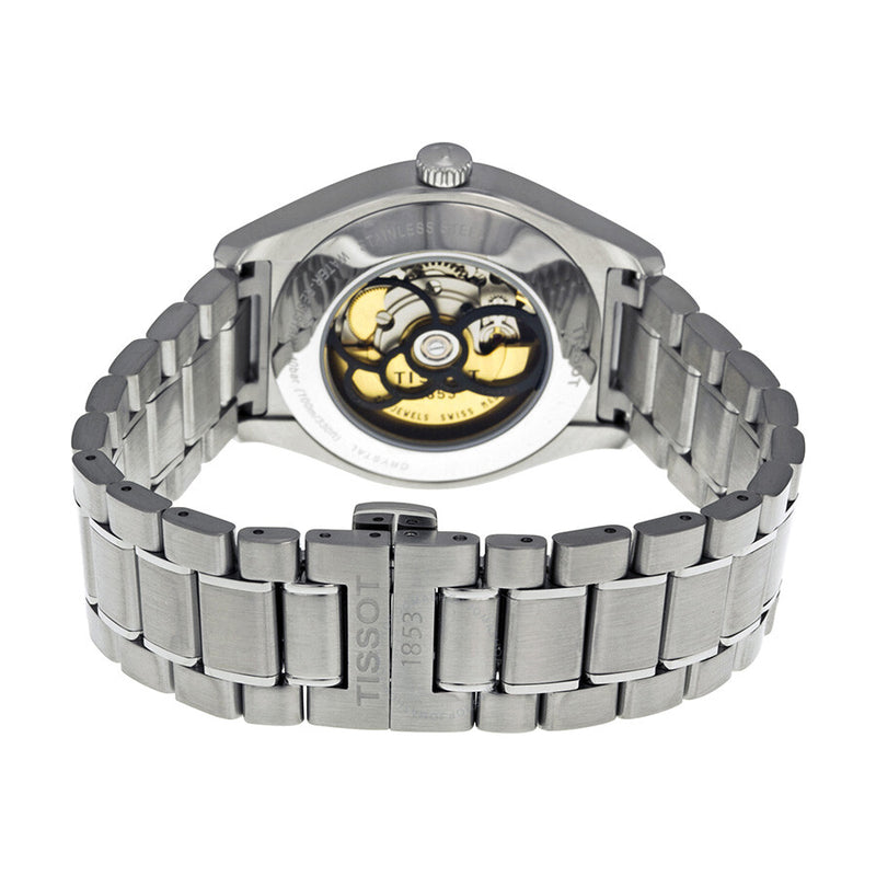 Tissot T-Tempo Automatic Black Dial Stainless Steel Men's Watch T0604081105100 - The Watches Men & Co #3