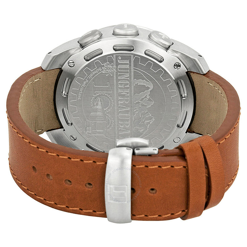 Tissot T-Touch Black Dial Tan Leather Men's Watch T013.420.16.051.10 - The Watches Men & Co #3