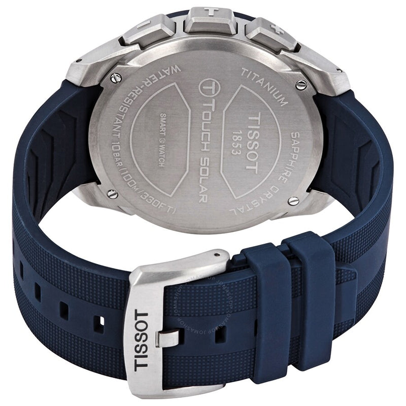Tissot T-Touch Expert Solar II Blue Dial Men's Analog-Digital Watch T110.420.47.041.00 - The Watches Men & Co #3