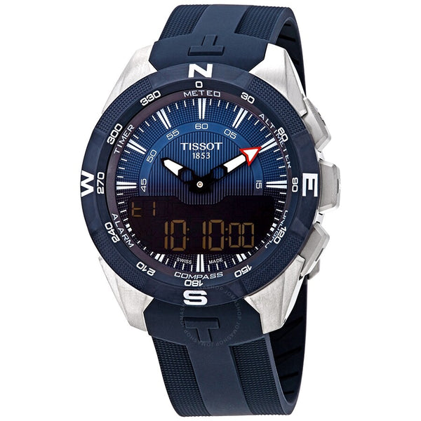 Tissot T-Touch Expert Solar II Blue Dial Men's Analog-Digital Watch T110.420.47.041.00 - The Watches Men & Co