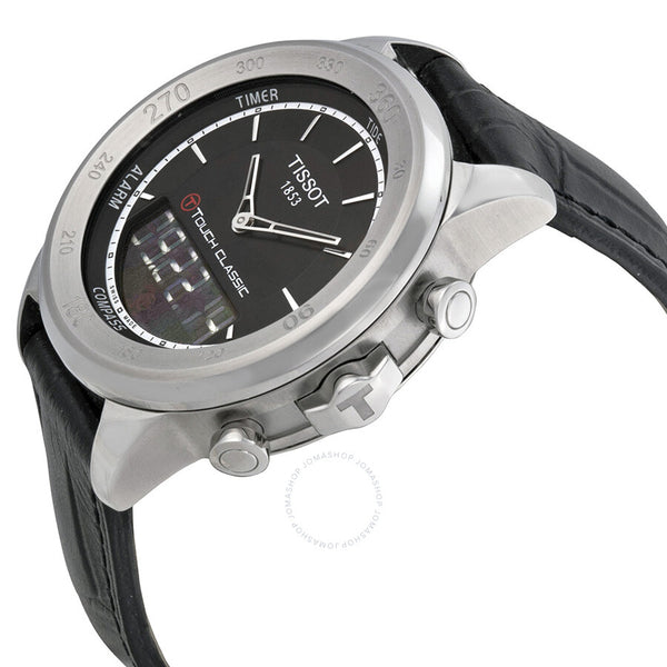 Tissot T-Touch Classic Black Quartz Touch Men's Watch T0834201605100 - The Watches Men & Co #2
