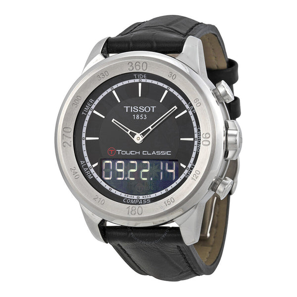 Tissot T-Touch Classic Black Quartz Touch Men's Watch T0834201605100 - The Watches Men & Co