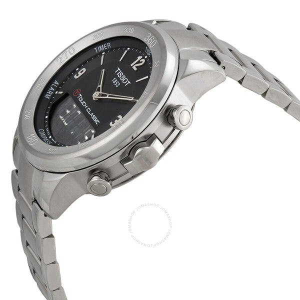 Tissot T-Touch Classic Touch Black Dial Men's Watch T0834201105700 - The Watches Men & Co #2
