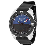 Tissot T-Touch Expert Solar Perpetual Alarm World Time Chronograph Quartz Analog-Digital Black Dial Men's Watch T091.420.46.041.00 - The Watches Men & Co