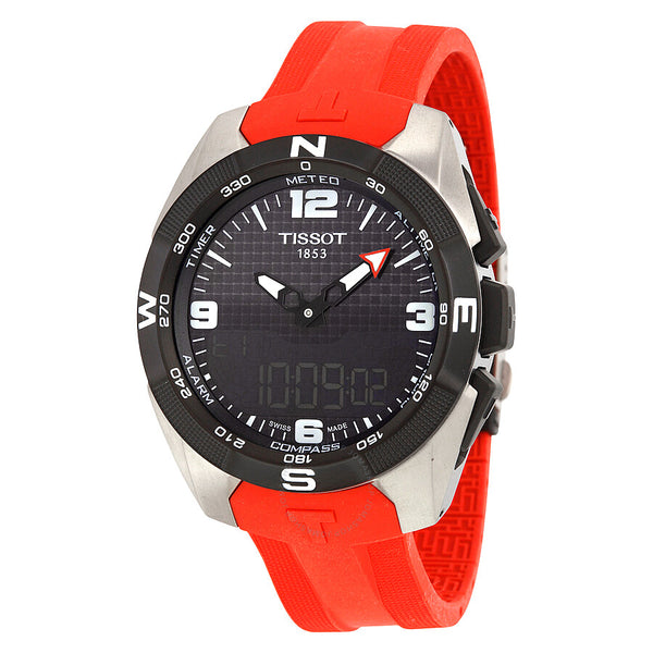 Tissot T-Touch Expert Solar Black Dial Men's Quartz WatchT0914204705700 - The Watches Men & Co