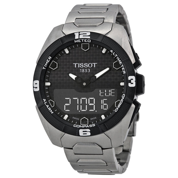 Tissot T-Touch Expert Solar Black Dial Men's Watch T0914204405100 - The Watches Men & Co