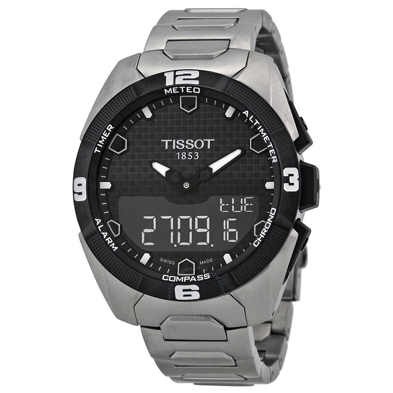 Tissot T-Touch Expert Solar Black Dial Men's Watch T0914204405100 - The Watches Men & Co