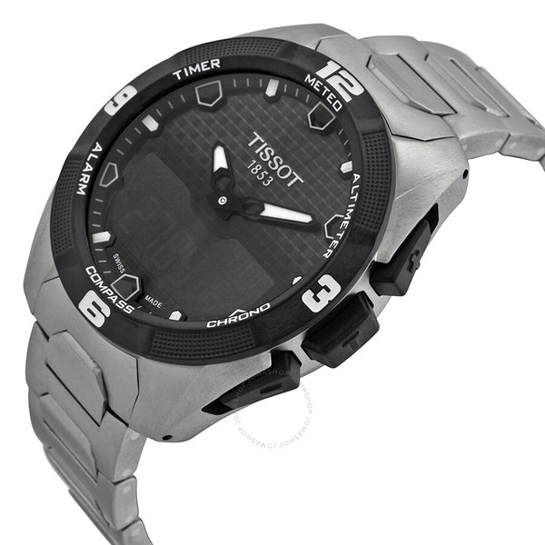 Tissot T-Touch Expert Solar Black Dial Men's Watch T0914204405100 - The Watches Men & Co #2