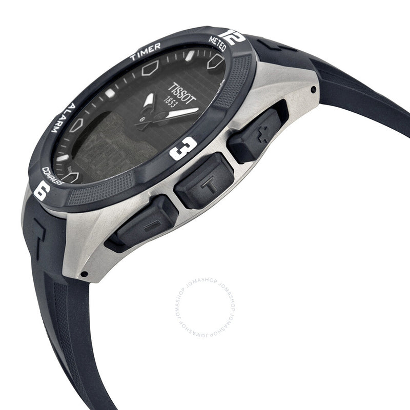 Tissot T-Touch Expert Solar Black Rubber Men's Watch T0914204705100 - The Watches Men & Co #2