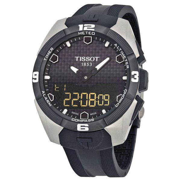 Tissot T-Touch Expert Solar Black Rubber Men's Watch T0914204705100 - The Watches Men & Co