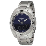 Tissot T-Touch Expert Solar Blue Dial Men's Watch T0914204404100 - The Watches Men & Co