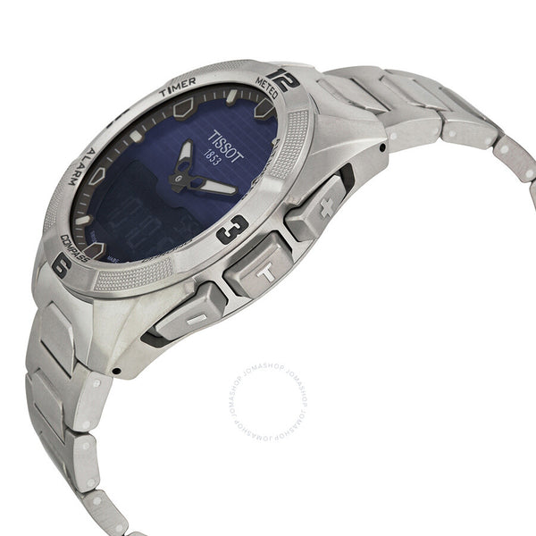 Tissot T-Touch Expert Solar Blue Dial Men's Watch T0914204404100 - The Watches Men & Co #2