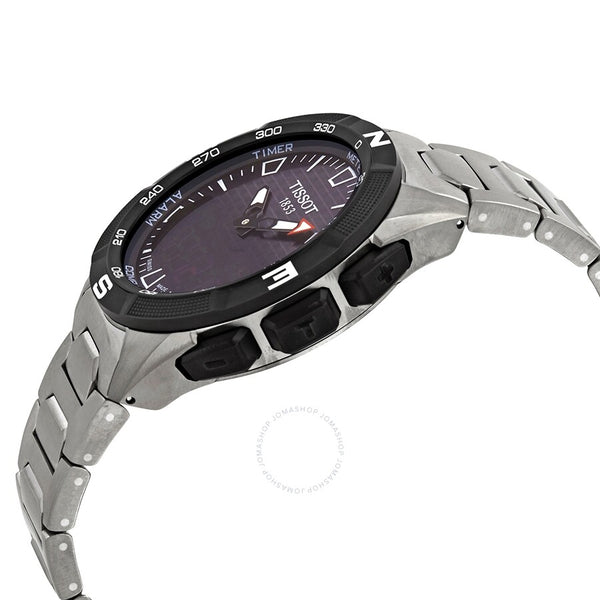 Tissot T-Touch Expert Solar II Quartz Men's Titanium Watch T110.420.44.051.00 - The Watches Men & Co #2