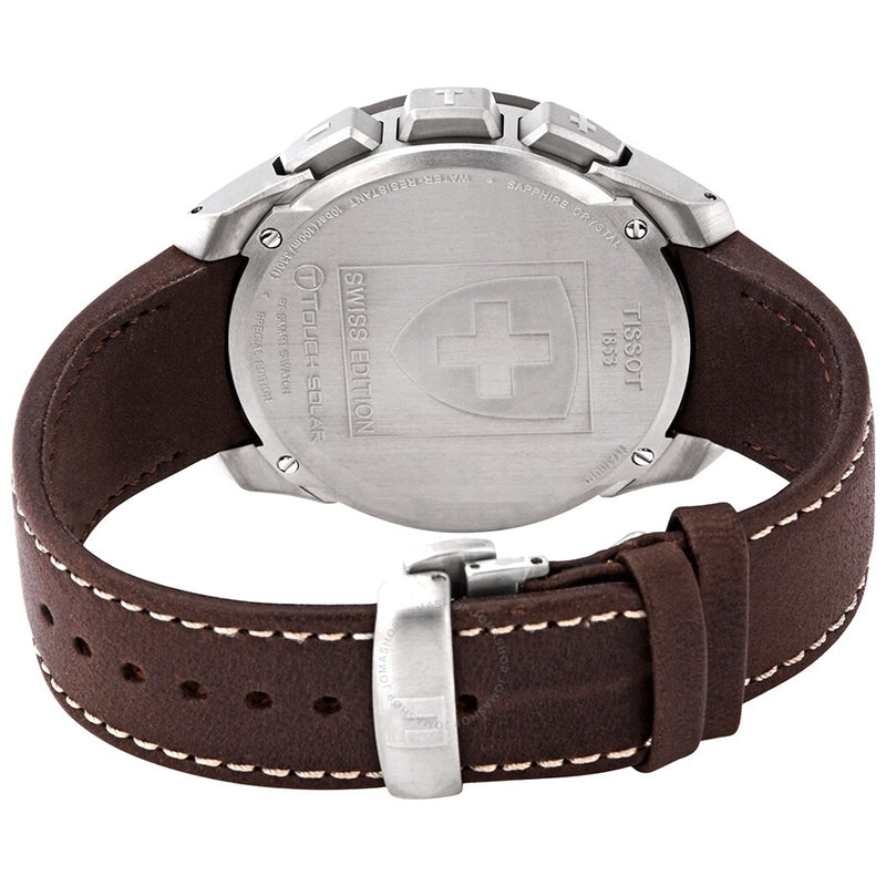 Tissot T-Touch Expert Solar II Swiss Edition Men's Analog-Digital Watch T110.420.46.051.00 - The Watches Men & Co #3