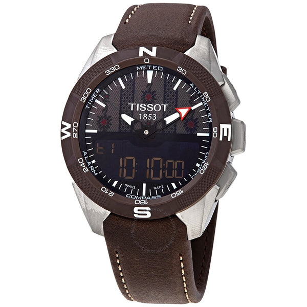 Tissot T-Touch Expert Solar II Swiss Edition Men's Analog-Digital Watch T110.420.46.051.00 - The Watches Men & Co