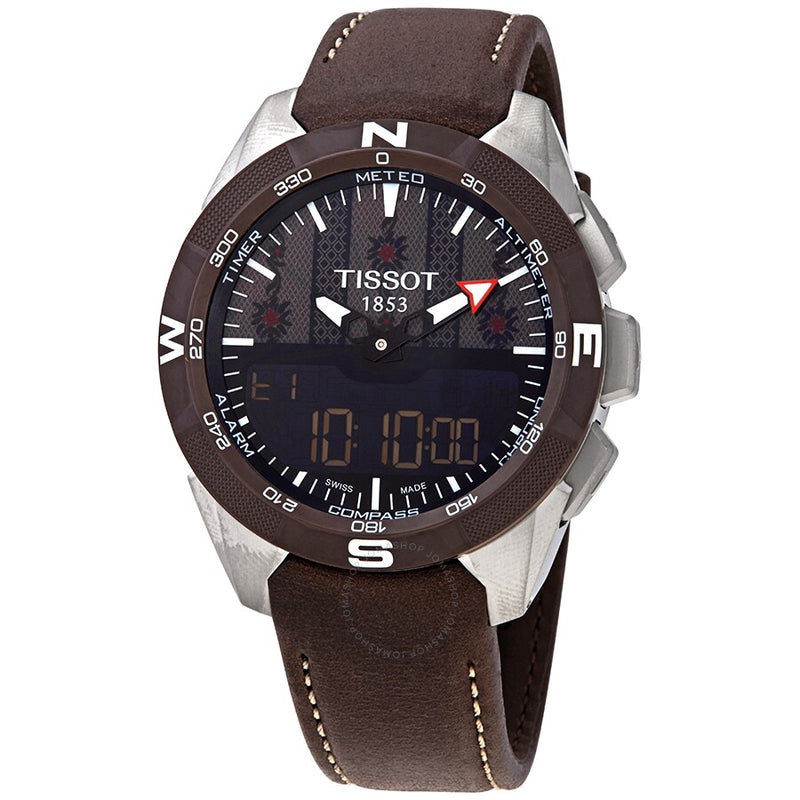 Tissot T-Touch Expert Solar II Swiss Edition Men's Analog-Digital Watch T110.420.46.051.00 - The Watches Men & Co