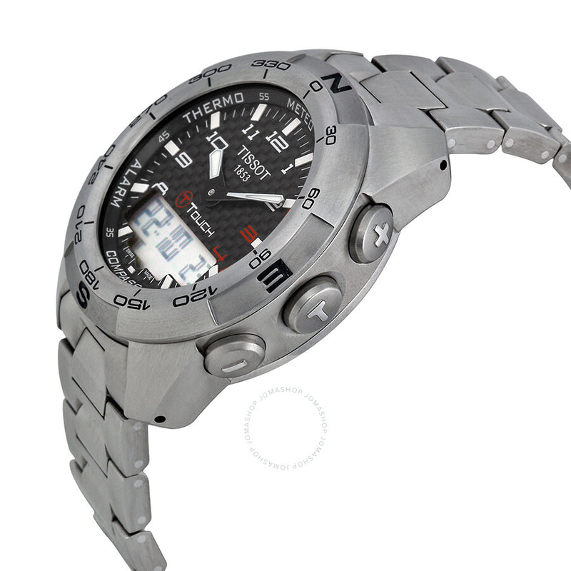 Tissot T-Touch Expert Satin Finish Titanium Analog/Digital Men's Watch T013.420.44.202.00 - The Watches Men & Co #2