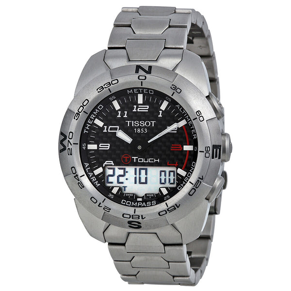 Tissot T-Touch Expert Satin Finish Titanium Analog/Digital Men's Watch T013.420.44.202.00 - The Watches Men & Co