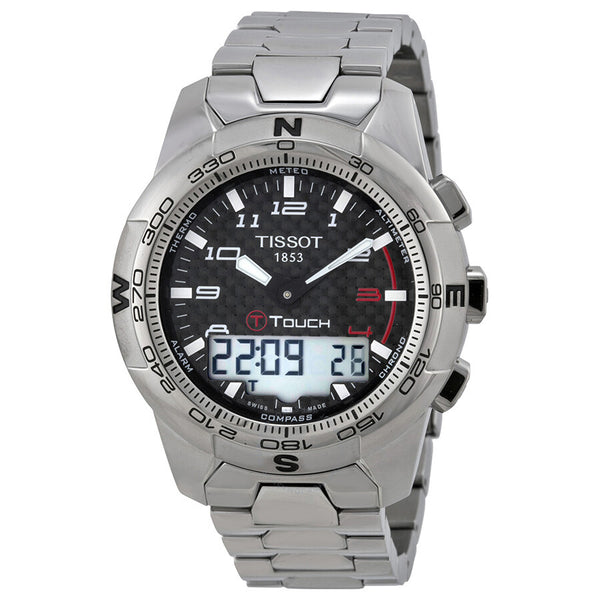 Tissot T-Touch II Men's Analog-Digital Watch T047.420.44.207.00 - The Watches Men & Co