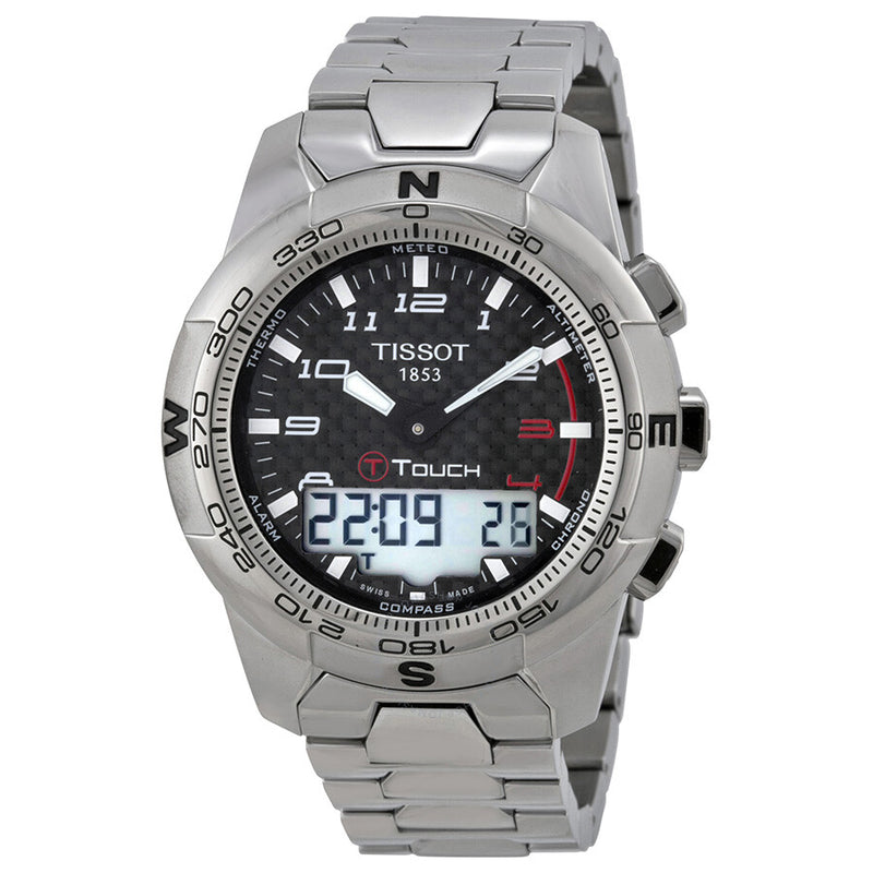 Tissot T-Touch II Men's Analog-Digital Watch T047.420.44.207.00 - The Watches Men & Co