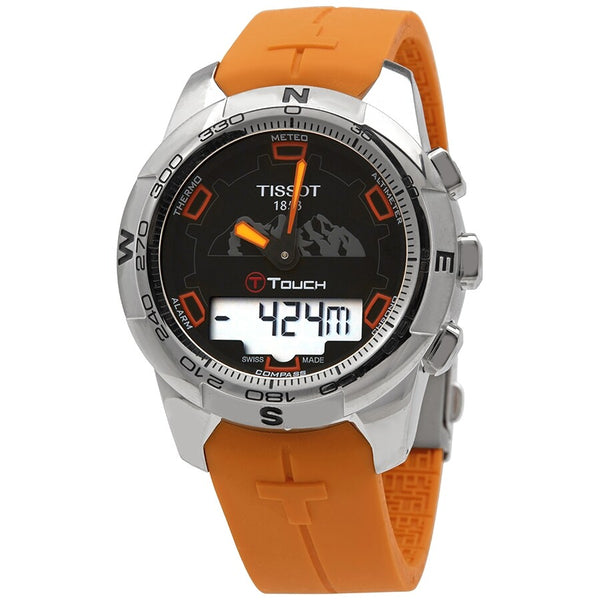 Tissot T-Touch II Men's Analog Digital Watch T047.420.47.051.11 - The Watches Men & Co