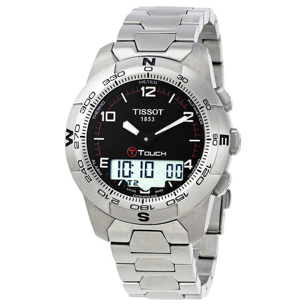Tissot T Touch II Black Tactile Dial Men's Watch T047.420.44.057.00 - The Watches Men & Co