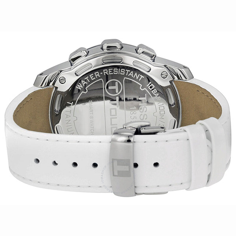 Tissot T-Touch II Multi-Function White Dial Titanium Watch T0472204601600 - The Watches Men & Co #3