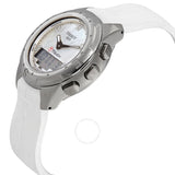 Tissot T-Touch II White Mother of Pearl Dial Ladies Watch T047.220.47.111.00 - The Watches Men & Co #2
