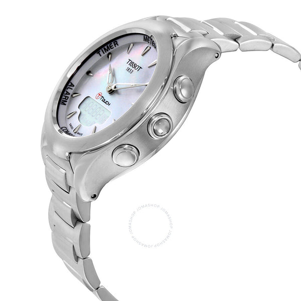 Tissot T-Touch Expert Solar Lady Mother of Pearl Dial Ladies Watch T0752201110100 - The Watches Men & Co #2