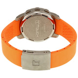 Tissot T-Touch Titanium Analog/Digital Multifunction Orange Rubber Men's Watch  T33.7.598.59 - The Watches Men & Co #3