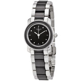 Tissot T-Trend Black Ceramic Diamond Ladies Watch T0642102205600 - The Watches Men & Co