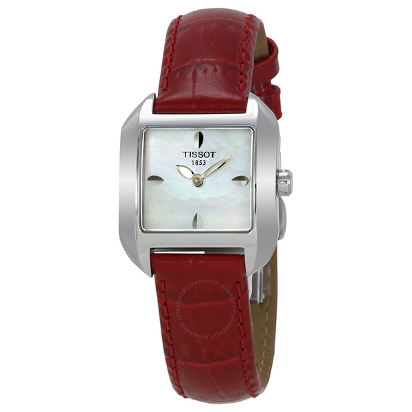 Tissot T-Trend Mother of Pearl Dial Ladies Watch T02.1.265.71 - The Watches Men & Co