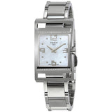 Tissot T-Trend Mother of Pearl Dial Stainless Steel Diamond Ladies Watch T032.309.11.117.01 - The Watches Men & Co