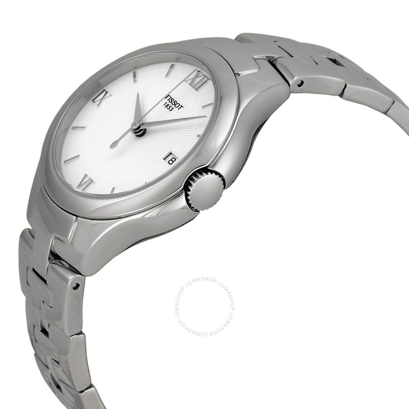 Tissot T-Trend Silver Dial Stainless Steel Ladies Watch T0822101103800 - The Watches Men & Co #2