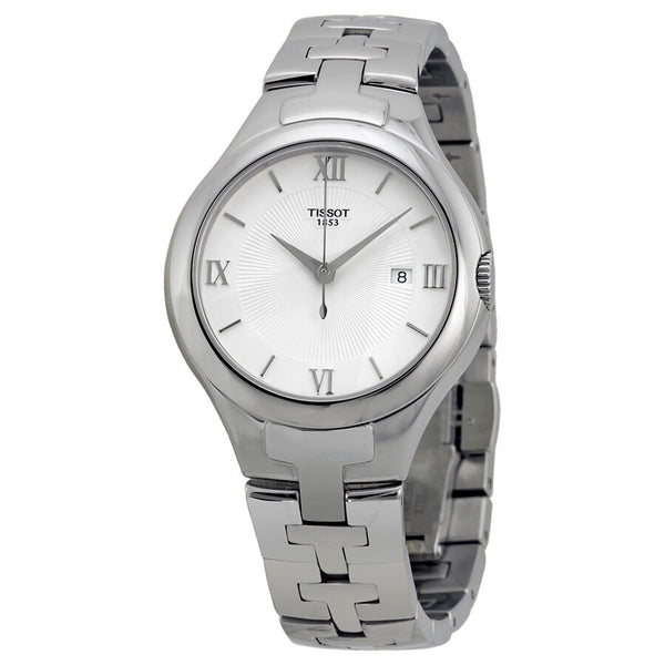 Tissot T-Trend Silver Dial Stainless Steel Ladies Watch T0822101103800 - The Watches Men & Co