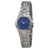 Tissot T Trend T Round Blue Dial Ladies Watch T0960091113100 - The Watches Men & Co