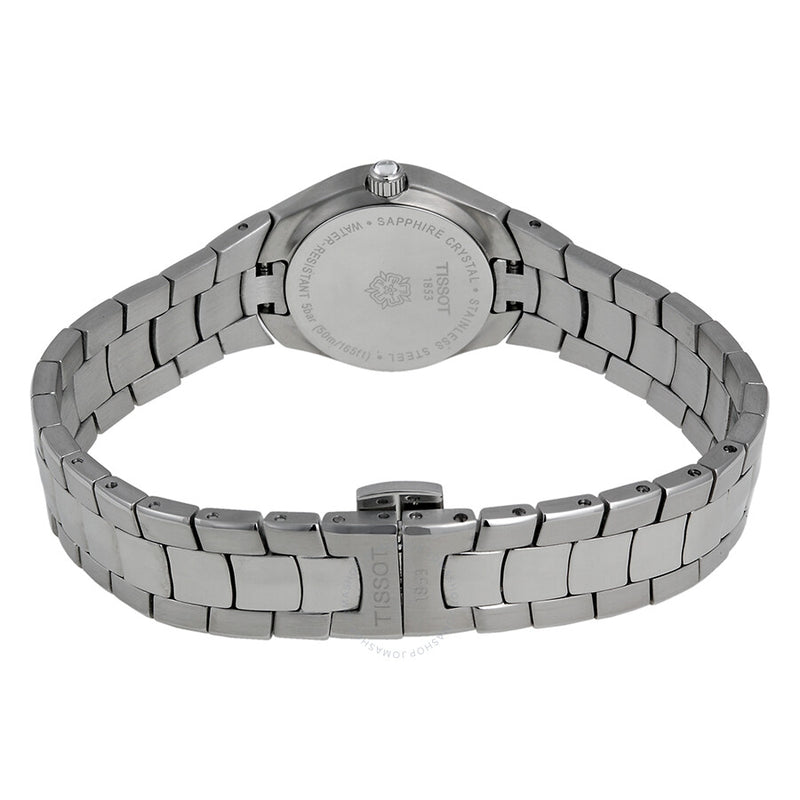 Tissot T Trend T Round Blue Dial Ladies Watch T0960091113100 - The Watches Men & Co #3