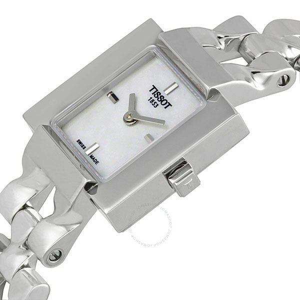 Tissot T-Trend T-Twist Mother of Pearl Dial Ladies Watch T004.309.11.110.00 - The Watches Men & Co #2