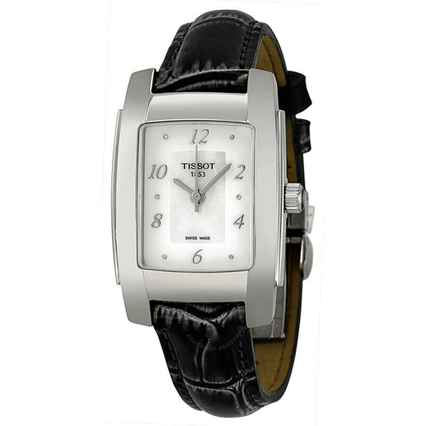Tissot T-Trend T10 Diamond Mother of Pearl Stainless Steel Ladies Watch T073.310.16.116.00 - The Watches Men & Co