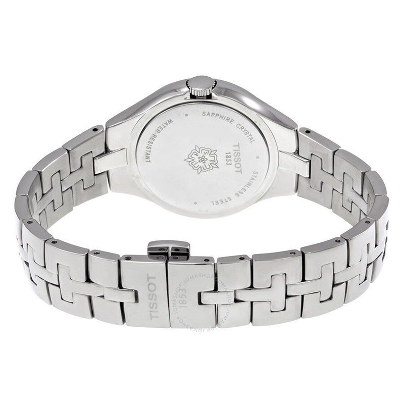 Tissot T-Trend T12 Black Dial Stainless Steel Ladies Watch T0822101105800 - The Watches Men & Co #3