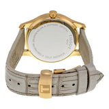 Tissot T-Trend Tradition Mother of Peal Grey Leather Ladies Watch T0632103711700 - The Watches Men & Co #3