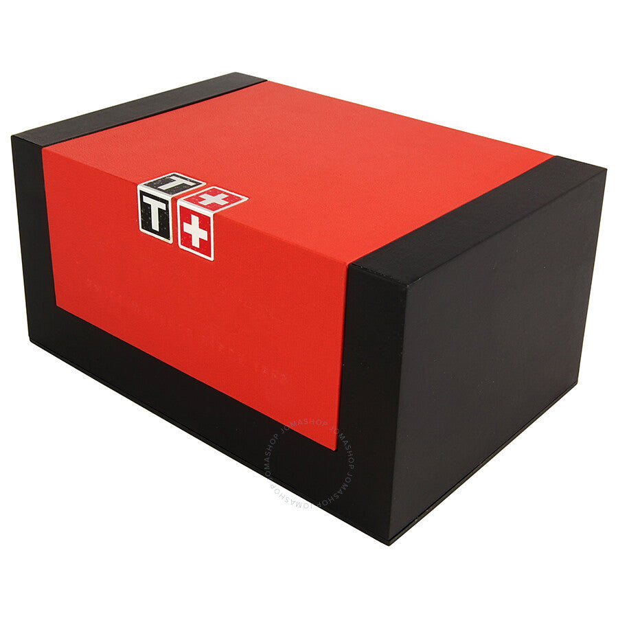 Tissot red and black presentation box for T-Trend Tradition watch