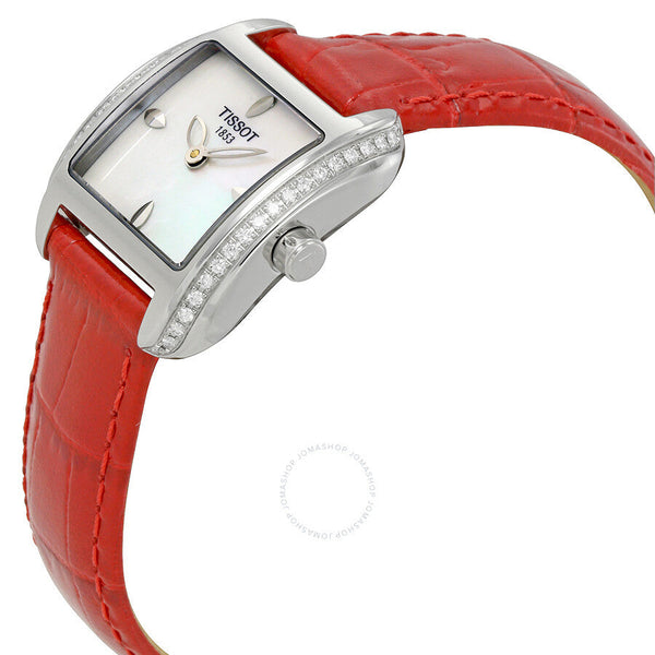 Tissot T-Wave Mother of Pearl Dial Ladies Watch T02.1.365.71 - The Watches Men & Co #2