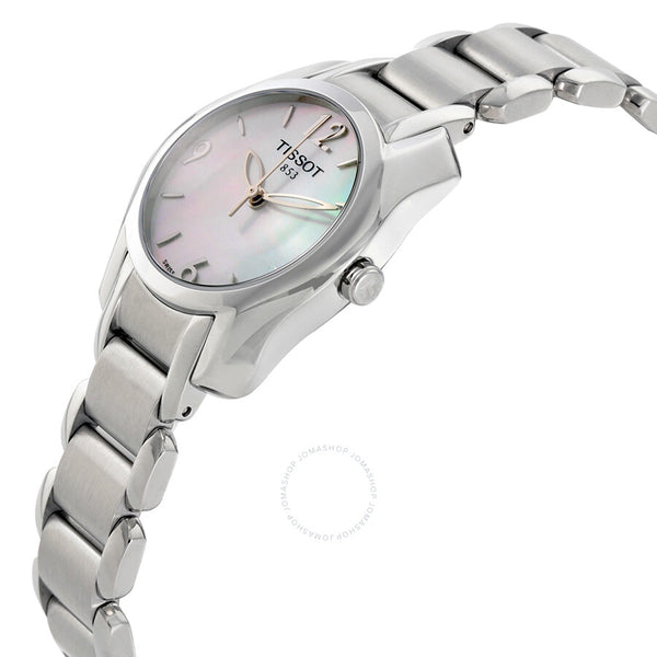 Tissot T-Wave Mother of Pearl Dial Ladies Watch T023.210.11.117.00 - The Watches Men & Co #2
