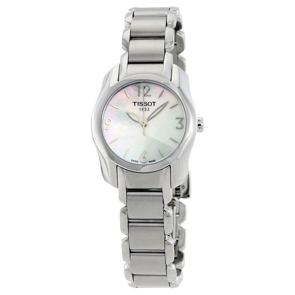 Tissot T-Wave Mother of Pearl Dial Ladies Watch T023.210.11.117.00 - The Watches Men & Co