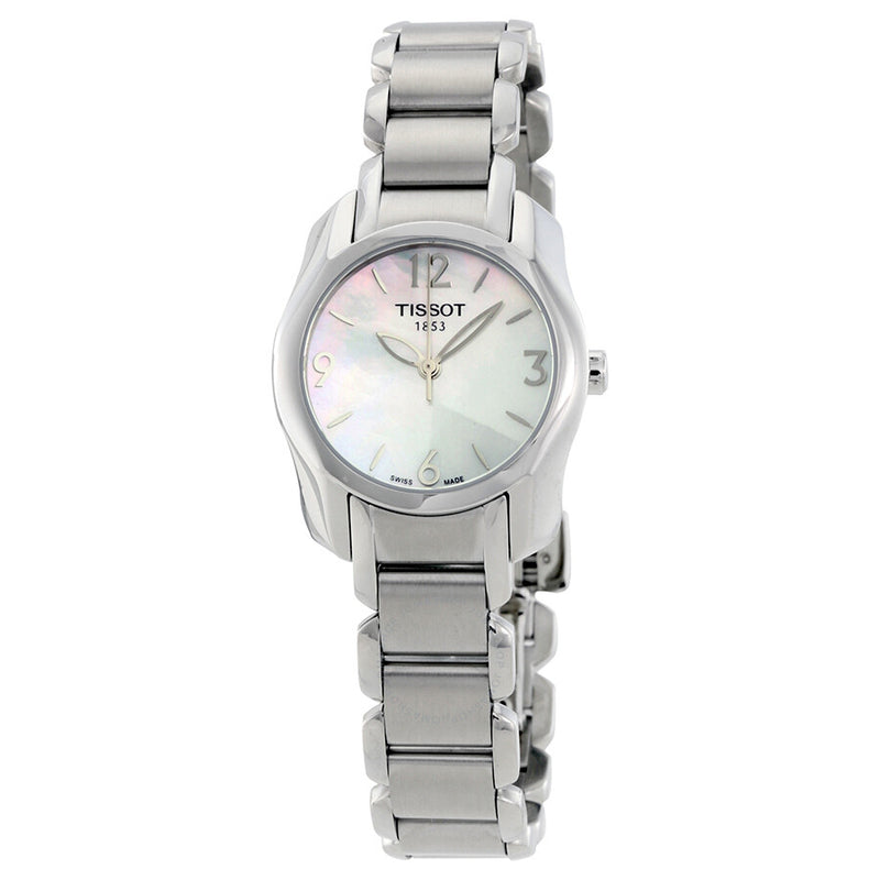 Tissot T-Wave Mother of Pearl Dial Ladies Watch T023.210.11.117.00 - The Watches Men & Co