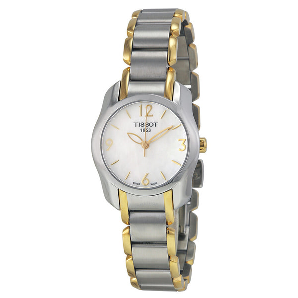 Tissot T-Wave Mother of Pearl Dial  Ladies Watch T023.210.22.117.00 - The Watches Men & Co