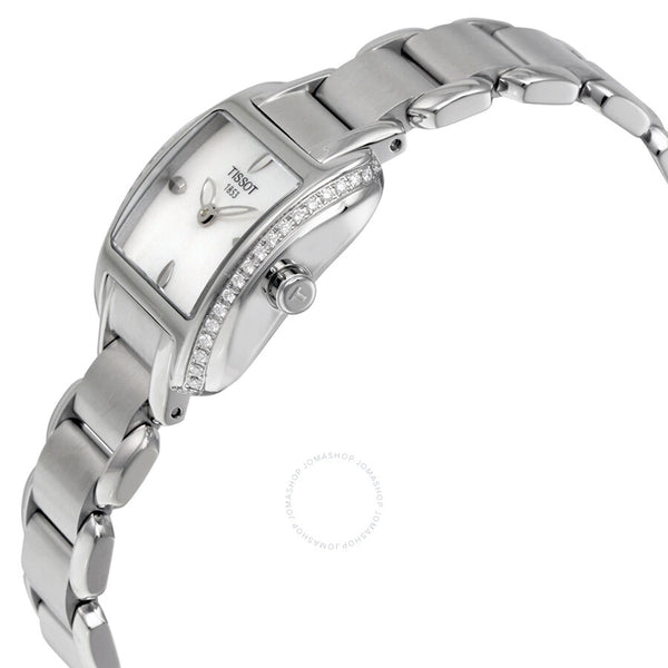 Tissot T-Wave Mother of Pearl Dial Stainless Steel Ladies Watch T02.1.385.71 - The Watches Men & Co #2