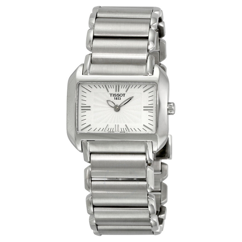 Tissot T-Wave Silver Dial Stainless Steel Ladies Watch T0233091103100 - The Watches Men & Co